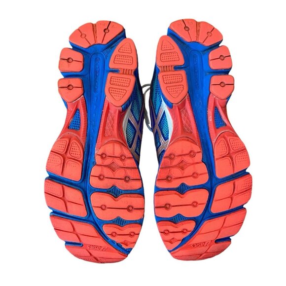 Womens Asics Gel Cumulus 15 T3C5N Blue Running Shoes Sneakers Size 10 - Picture 7 of 8